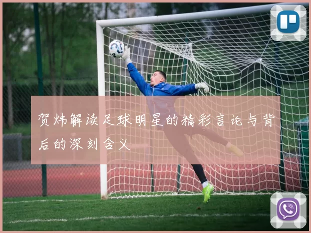 贺炜解读足球明星的精彩言论与背后的深刻含义